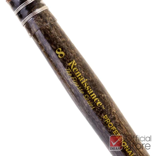 Renaissance พู่กัน พู่กันสีน้ำมัดลวด โคลินสกี้สังเคราะห์ (SYNTHETIC KOLINSK ) จำนวน 1 ด้าม