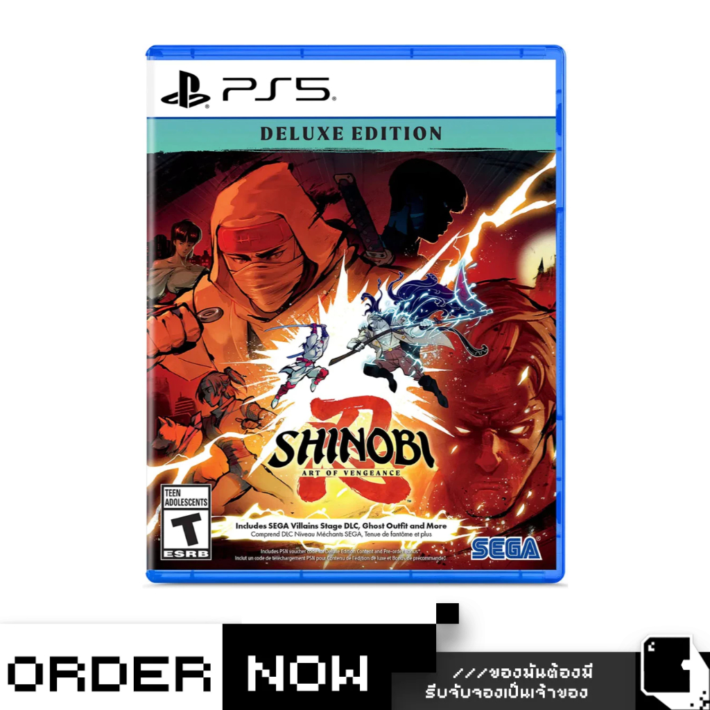พร้อมส่ง + Pre-Order (จำหน่าย 24-Sep-2026) | PlayStation™ PS5 Shinobi: Art of Vengeance (By ClaSsIC 