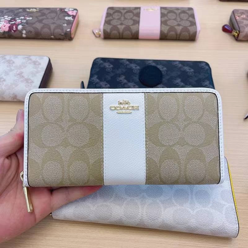 Long Wallet กระเป๋าสตางค์ ผู้หญิง กระเป๋าตังค์ ใบยาว มีซิปรอบ 52859 54630 JC8O5A3CH