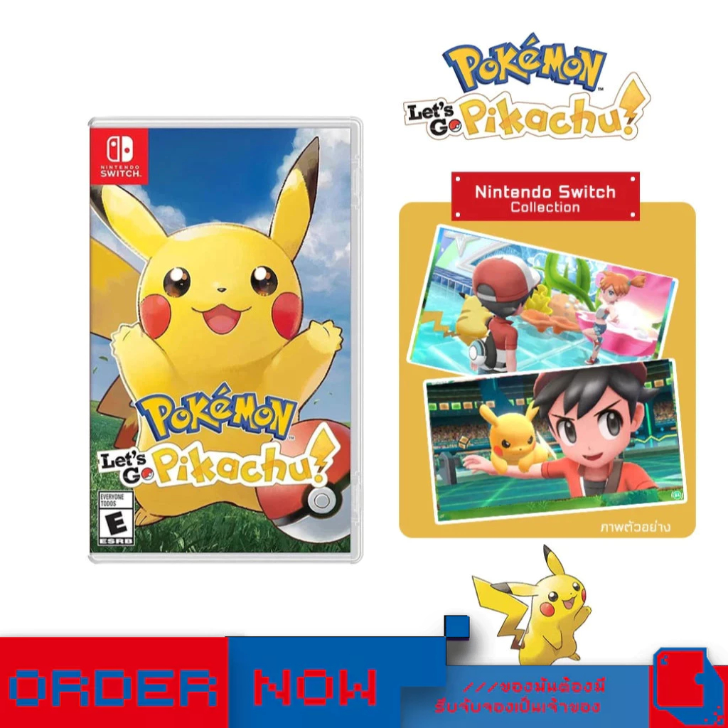 Nintendo Switch™ เกม NSW Pokemon: Let'S Go Pikachu  | bY ClaSsIC GaME |