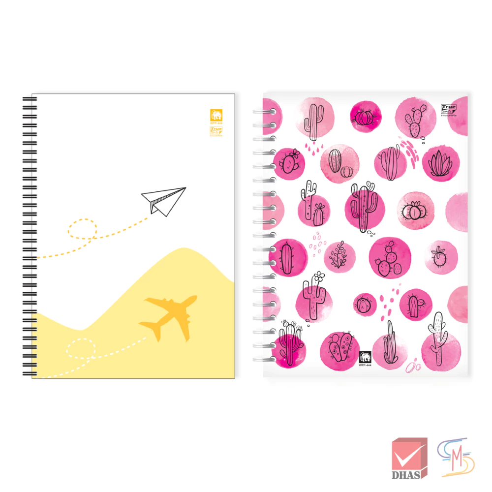 Elephant สมุด สมุดริมลวด ขนาด B5 70 แกรม 60 แผ่น รุ่น WPPY-444