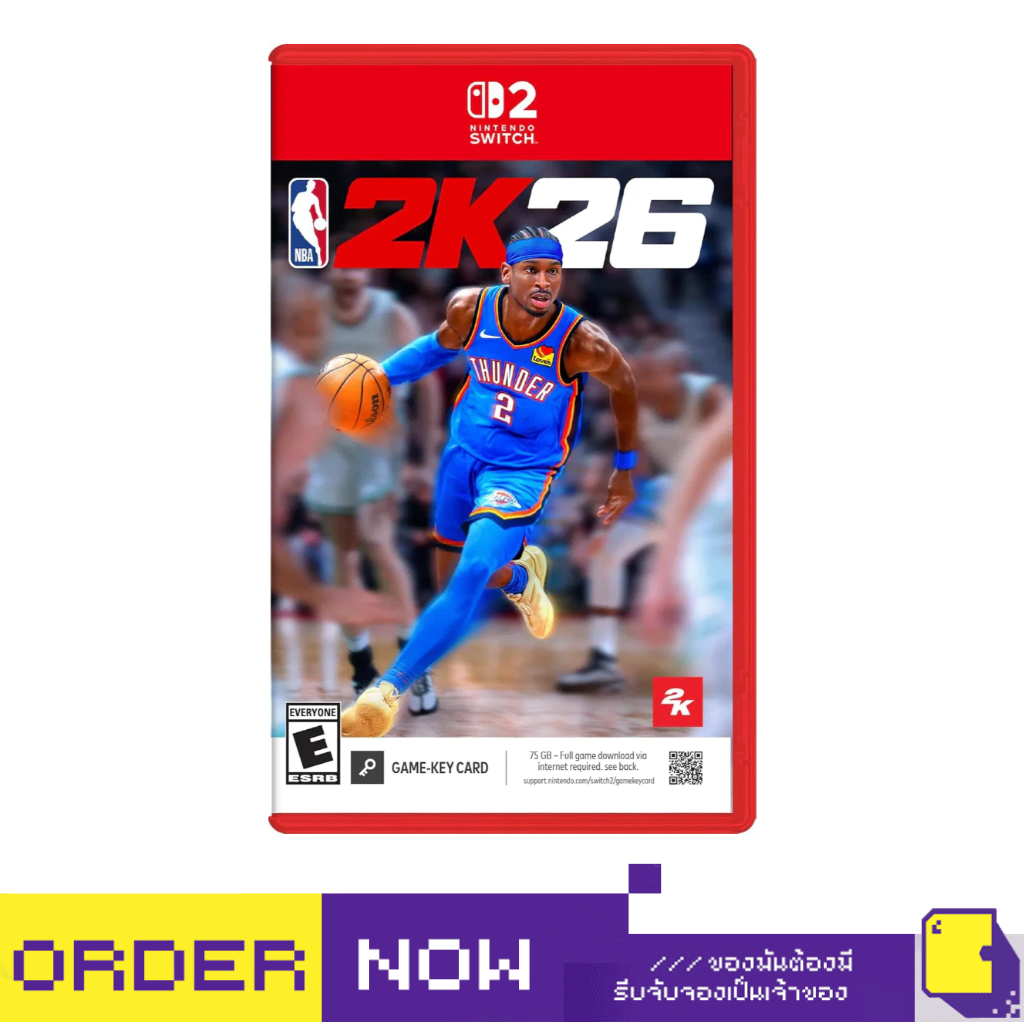 [+..••] พร้อมส่ง | NSW / NS2 NBA 2K26 (เกม Nintendo Switch™2🎮)