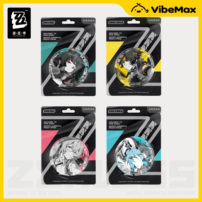 [✨NEW⚡พร้อมส่ง] Zenless Zone Zero เข็มกลัด ซีรีย์ ZZZ Official Mindscape Cinema Series Badge