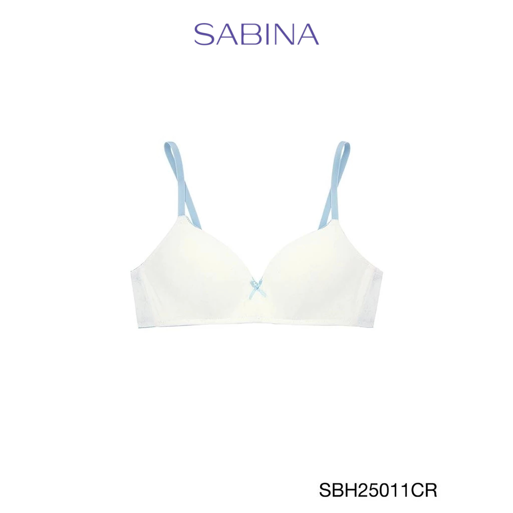 Sabina Soft Doomm Level 3 เสื้อชั้นใน  ไร้โครง รหัส SBH25011CR - สีครีม