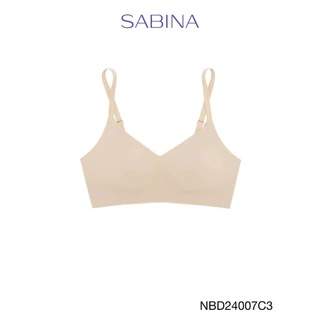 [Online Exclusive] Sabina Perfect Bra Level 1 เสื้อชั้นใน ไร้ตะเข็บ ไร้โครง รหัส NBD24007C3 - สีเนื้อเข้ม