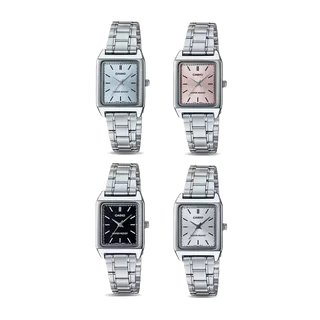 Casio นาฬิกาข้อมือผู้หญิง รุ่น LTP-V007D-1EUDF / LTP-V007D-2EUDF / LTP-V007D-4EUDF / LTP-V007D-7EUDF Lady Watch Quartz