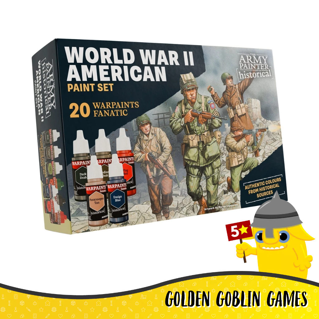 Warpaints Fanatic: World War II American Paint Set