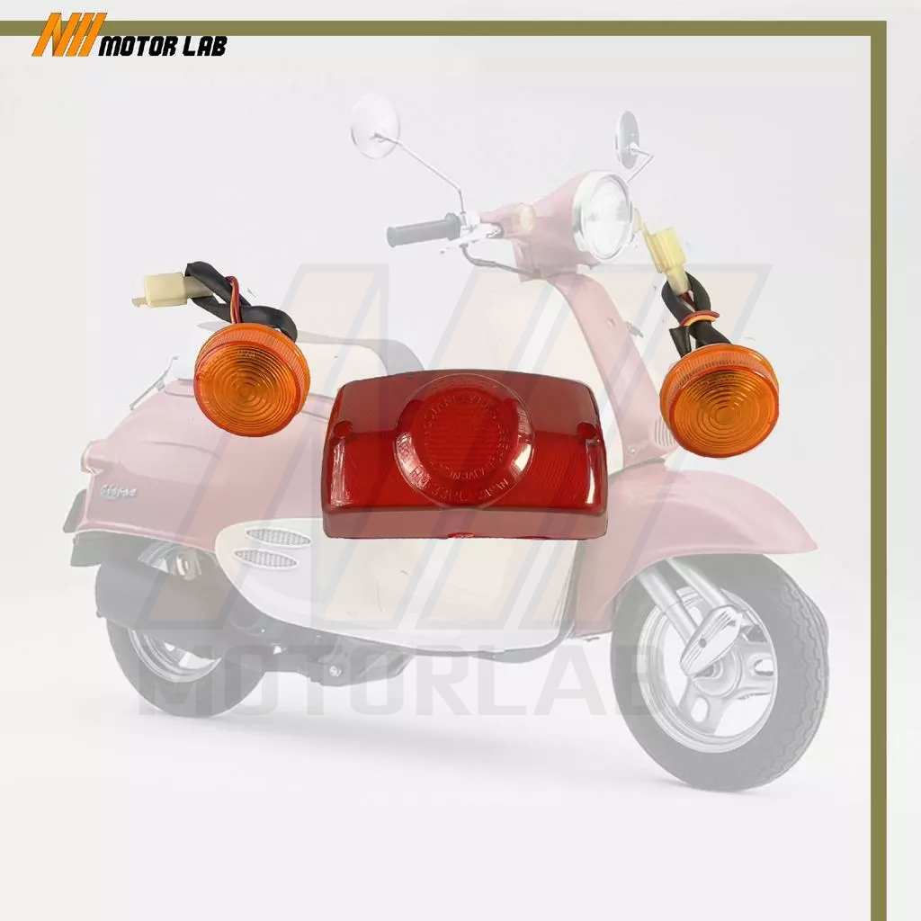 ฝาครอบไฟท้าย Honda Giorno 50cc (AF24) ของแต่งตรงรุ่น อะไหล่แทนของเดิม