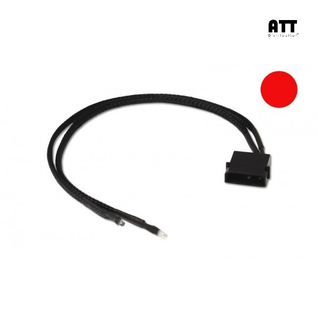 LED 3mm TWIN ULTRA RED