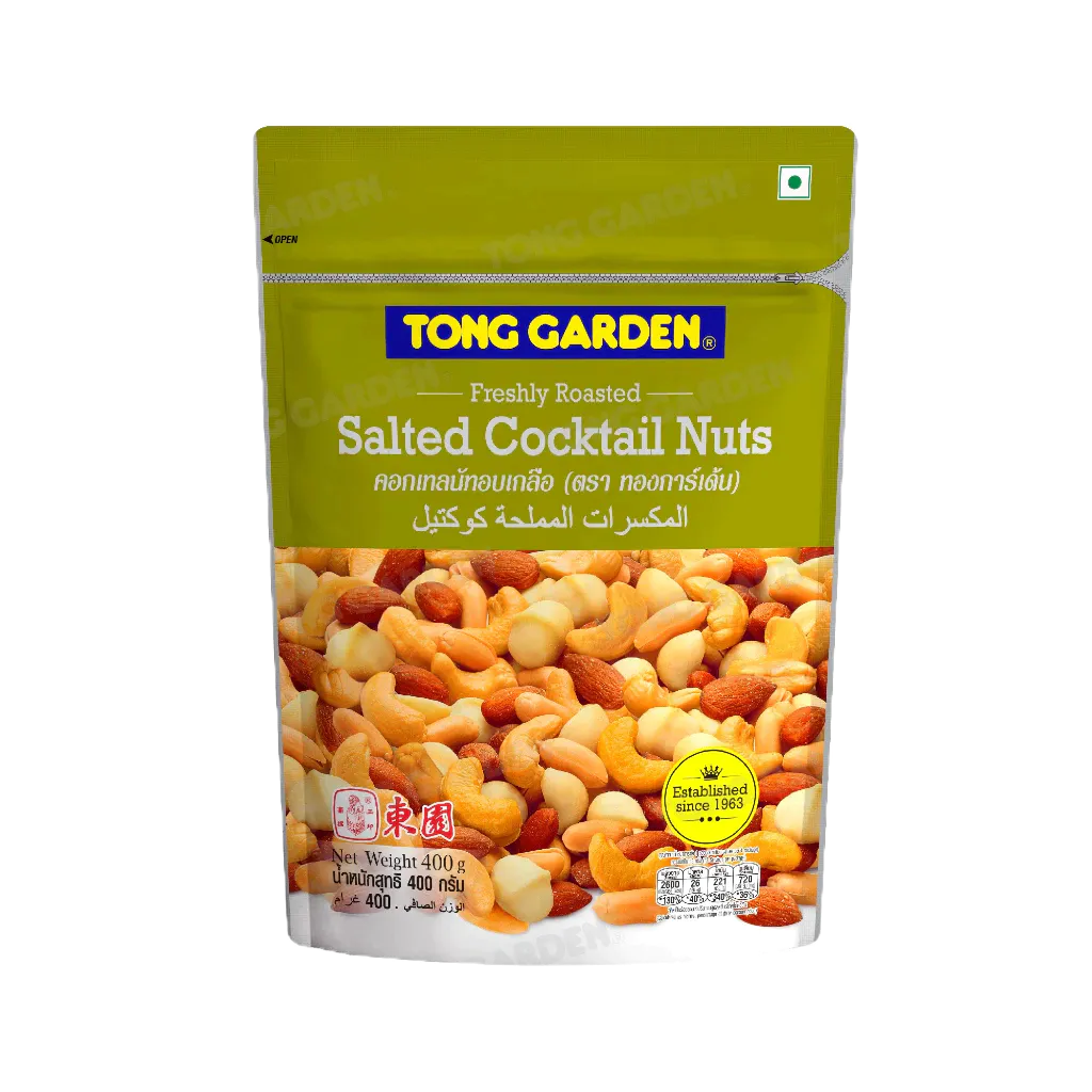 Tonggarden คอกเทลนัทอบเกลือ 400 กรัม