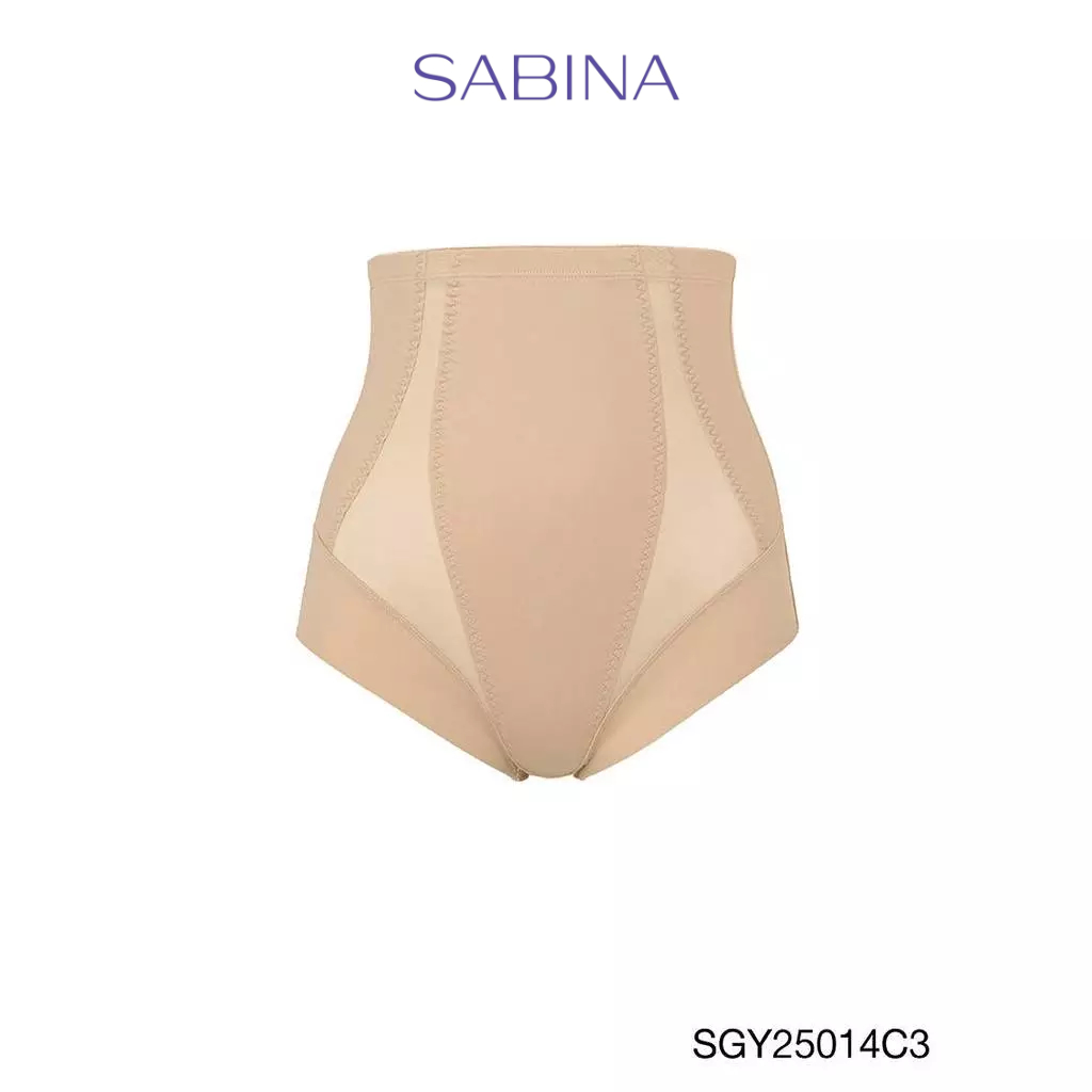 Sabina กางเกงกระชับสัดส่วนเอวสูง Medium Support รหัส SGY25015C3 - สีเนื้อเข้ม