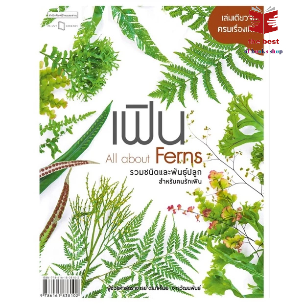 หนังสือ เฟิน All about Ferns รวมชนิดและพันธุ์ฯ สนพ.บ้านและสวน : คนรักบ้านและสวน คู่มือปลูกต้นไม้ สินค้าพร้อมส่ง