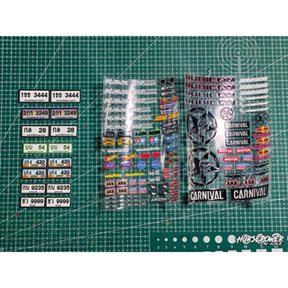 ป้ายทะเบียนรถบังคับสมจริง (ทำตามสั่งทักแชทสอบถามก่อนสั่ง) ตา…