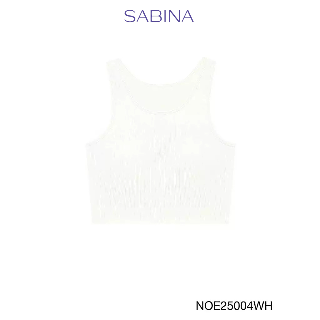 [Online Exclusive]  Sabina Bra Tops Loungewear เสื้อกล้าม รหัส NOE25004WH - สีขาว