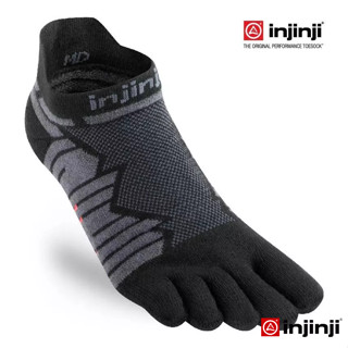 INJINJI ถุงเท้าวิ่งแยกนิ้ว ULTRA RUN NOSHOW ONYX รุ่นวิ่งอัล…