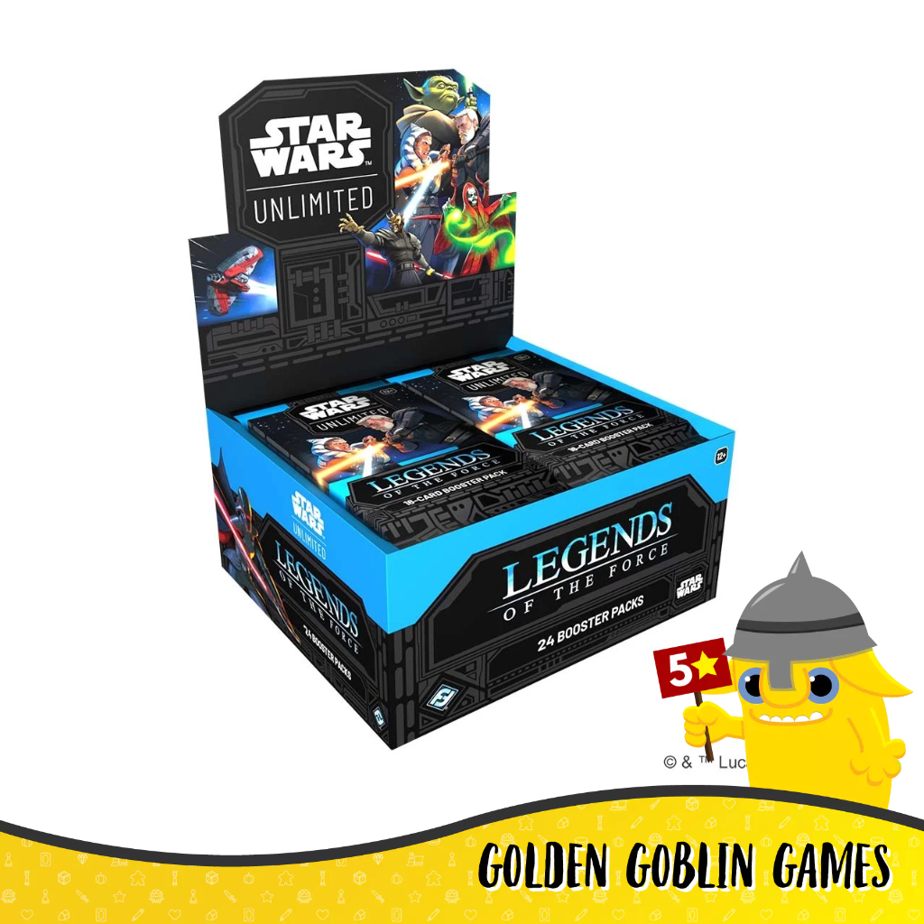 Star Wars: Unlimited: Legends of the Force: Booster Display