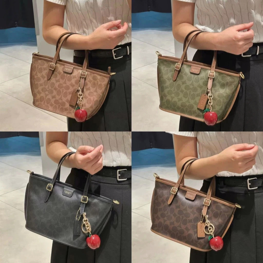 Taxi Tote Bag 21 CCD94 กระเป๋าถือ กระเป๋าสะพายข้าง กระเป๋าผู้หญิง ขนาดเล็ก U45N3F78