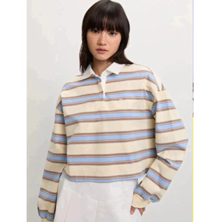 [Pomelo] N/A / Striped Polo Shirt