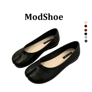 ModShoe รองเท้ากีบหมู tabi หนังนุ่ม ใส่สบาย พื้นแบน ปรับแพทเทิลเป๊ะขึ้น
