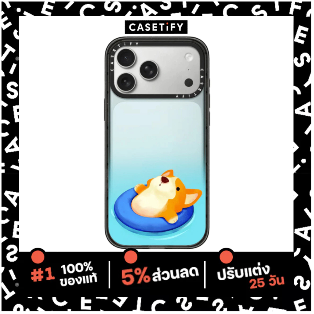 CASETiFY | Relex Corgi [The Little Red House] For iPhone Samsung แท้