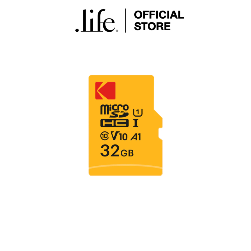 KODAK เมมโมรี่การ์ด 32GB UHS-I U1 V10 A1 Premium | by Dotlife