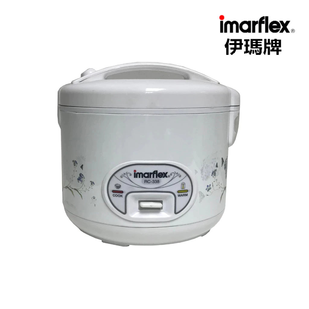 [เกรดบีราคาพิเศษ] Imarflex_Z_ หม้อหุงข้าว เคลือบ TEFLON ขนาด 1.8 ลิตร รุ่น RC-338