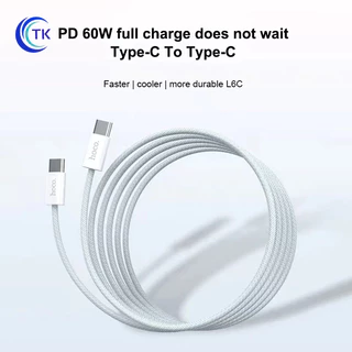 hoco. สายชาร์จ X104 Charging Data Cable PD 60W Fast Charge สาย ชาร์จชาร์จเร็ว Type-C to Type-C ความยาว 1M/2M