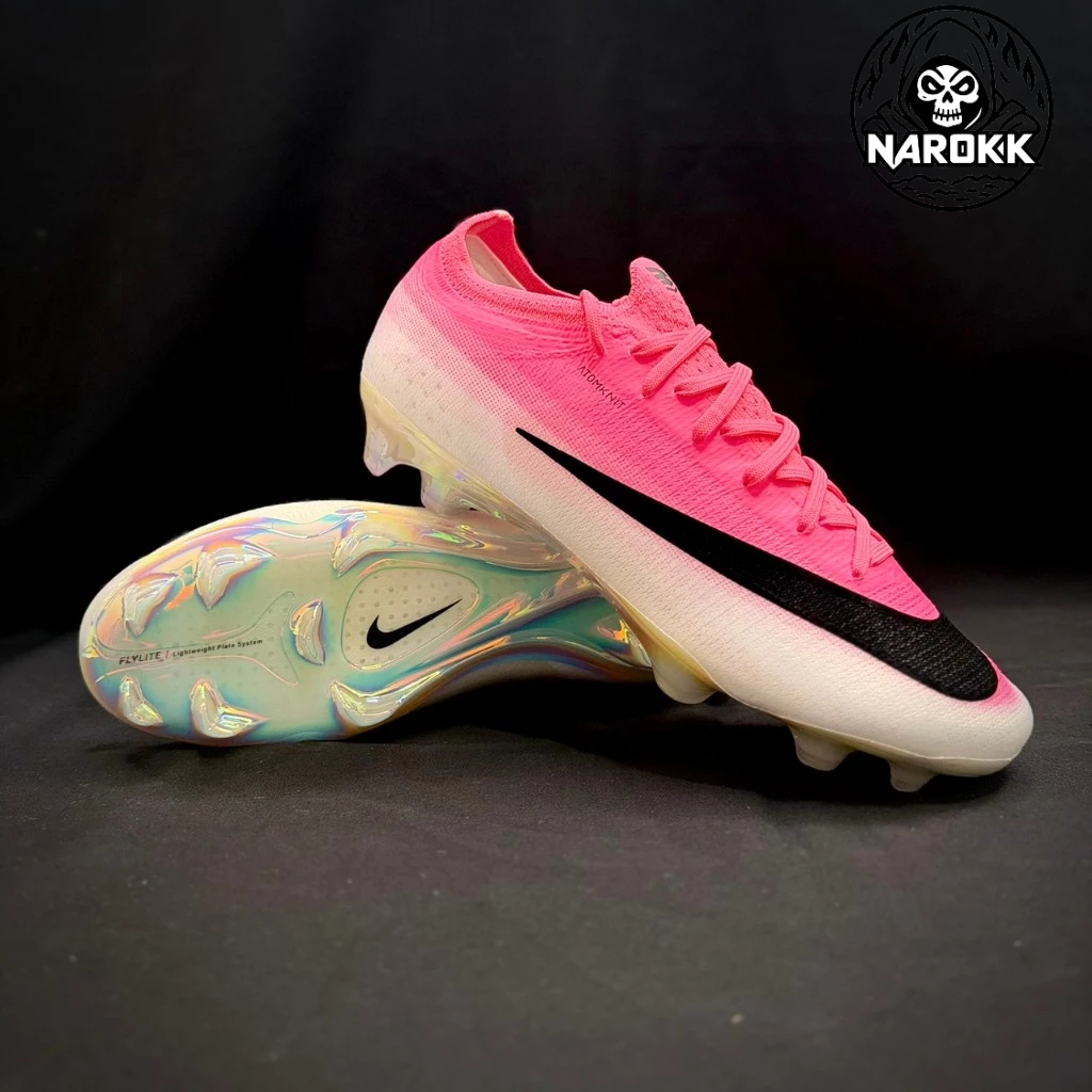MERCURIAL VAPOR 17 ELITE T FG  สีชมพู-ขาว ของแท้100%