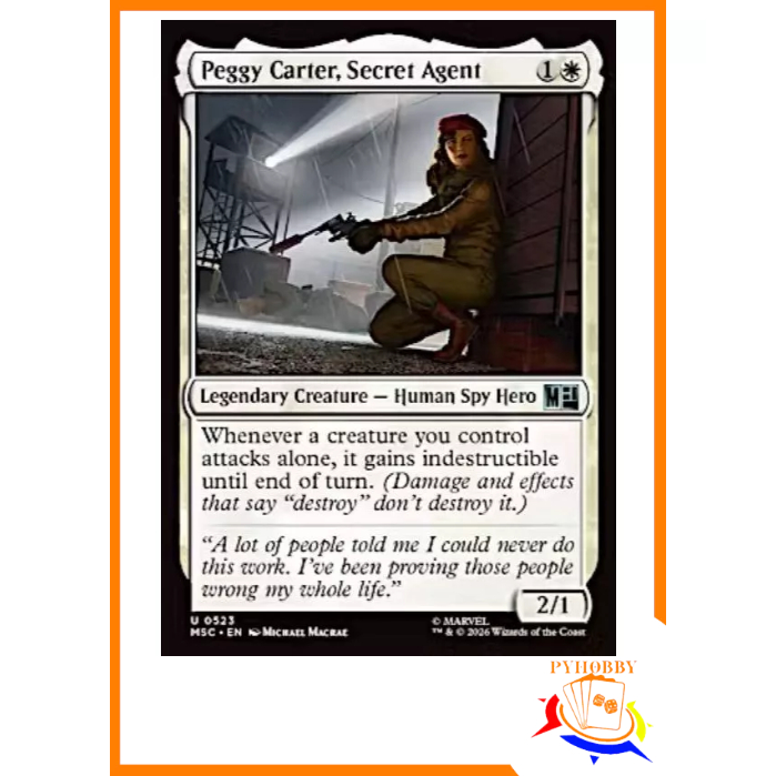 [MTG] Marvel Super Heroes Eternal-Legal: Peggy Carter, Secret Agent