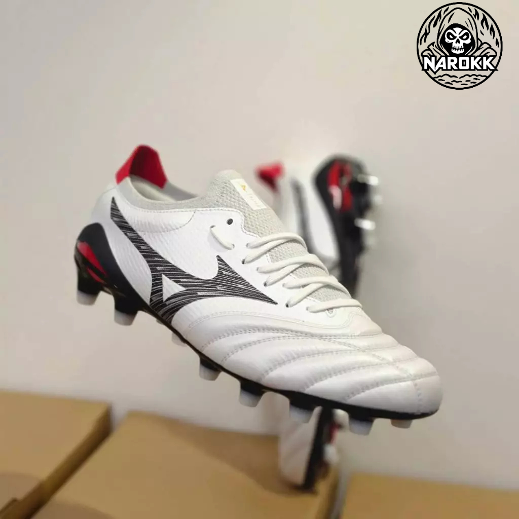 MORELIA NEO V BETA ELITE FG นีโอเบต้า 5 ท็อปเวียดนาม ขาว-ดำ OG ของแท้ 100% P1GA269209