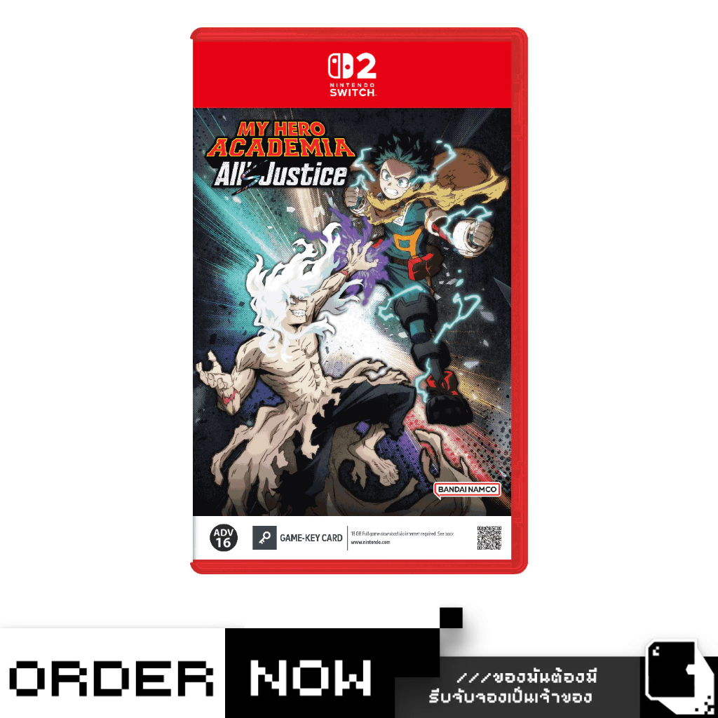 [ส่งด่วน Instant] Nintendo Switch™ NS2 My Hero Academia: All's Justice (By ClaSsIC GaME)