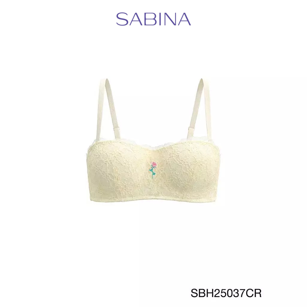 Sabina Soft Doomm Level 3 เสื้อชั้นใน เกาะอก  มีโครง รหัส SBH25037
