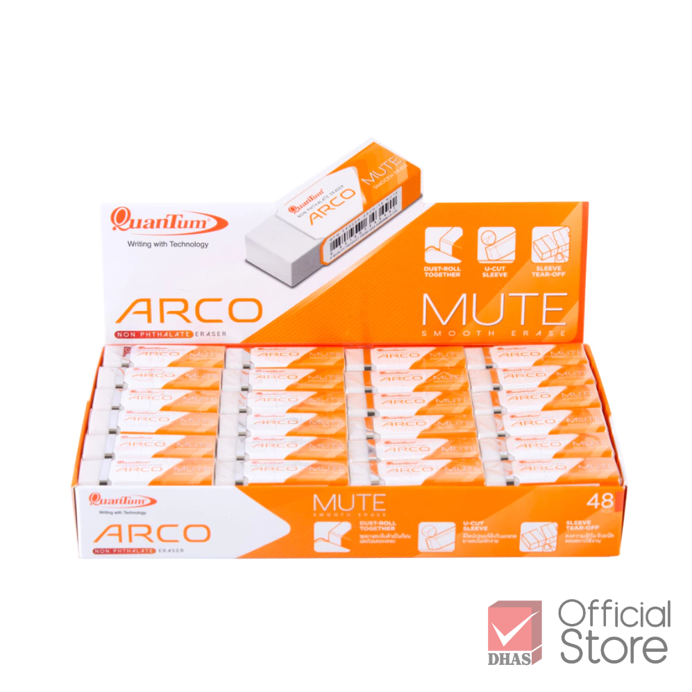 Quantum ยางลบ ARCO-48 จำนวน 1 ก้อน — صورة 6
