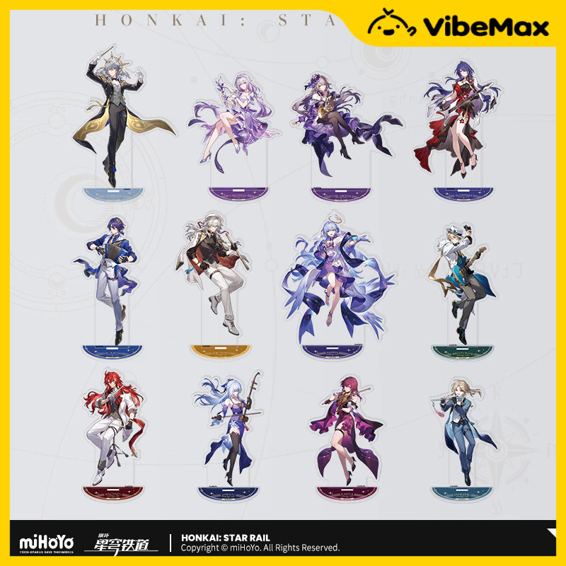 [✨NEW⚡พร้อมส่ง] Honkai: Star Rail สแตนดี้อะคริลิค HSR Official Merch LIVE Series Standee Herta Kafka