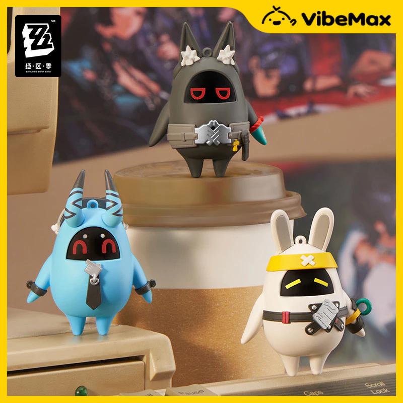 [✨NEW⚡พร้อมส่ง] Zenless Zone Zero พวงกุญแจฟิกเกอร์มินิ ZZZ Official Merch Bangboo Standee Series Min