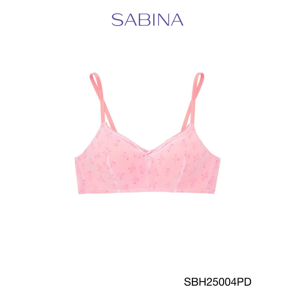 Sabina Soft Doomm Level 3 เสื้อชั้นใน  ไร้โครง รหัส SBH25004PD - สีชมพูเข้ม