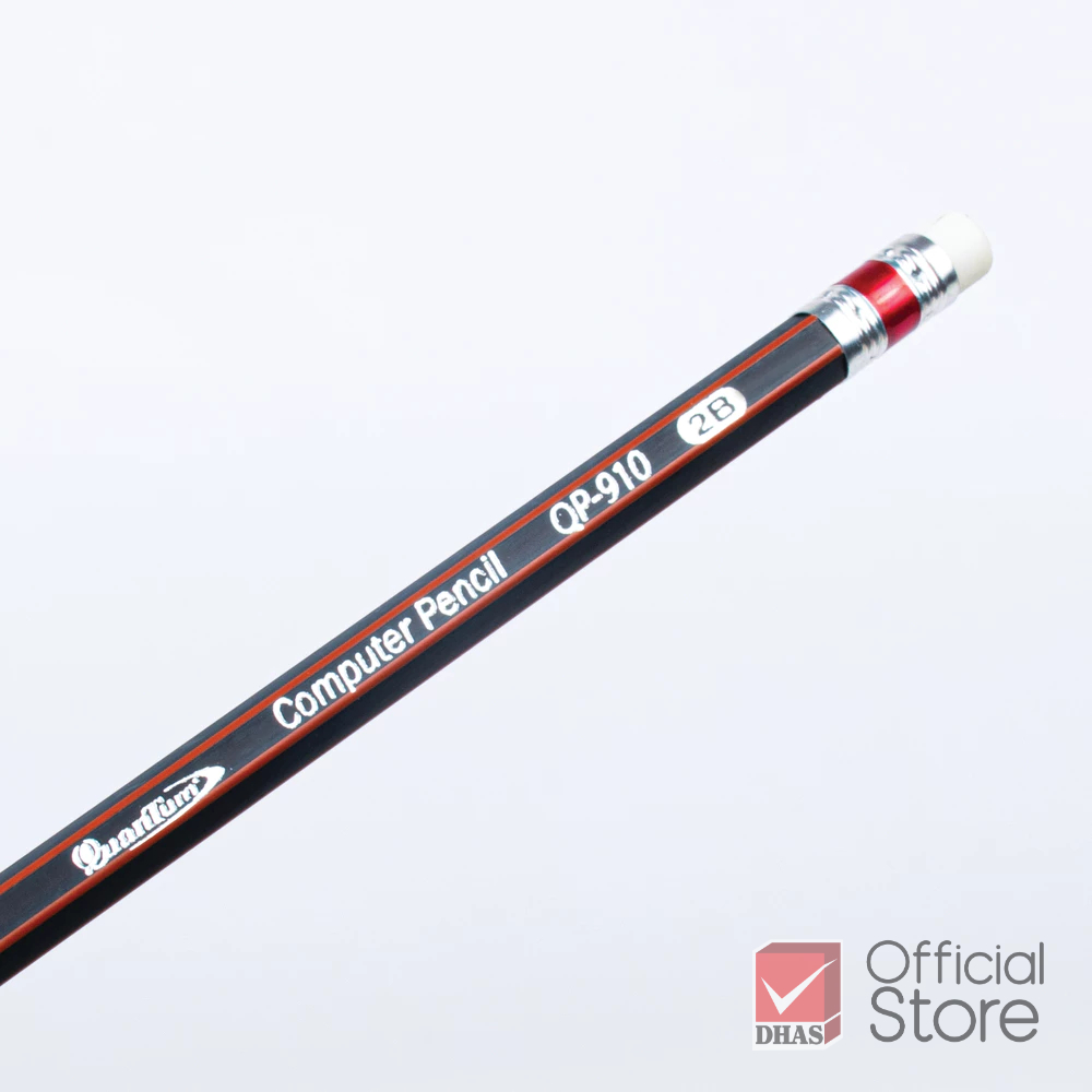 Quantum ดินสอ ดินสอดำ 2B QP910 และ QP920 จำนวน 6 แท่ง — صورة 3