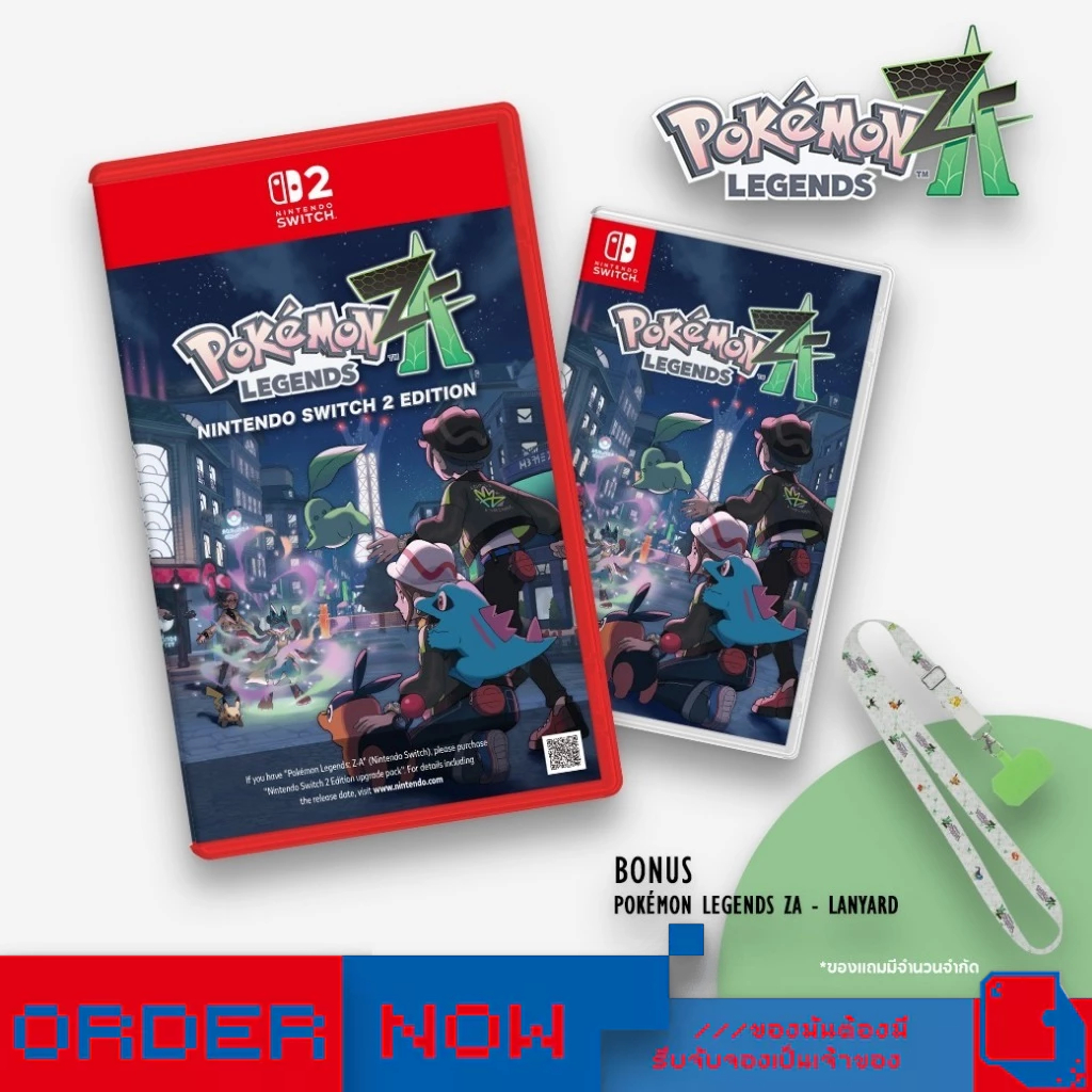 พร้อมส่ง🐦‍🔥  Nintendo Switch™ NS2 / NSW Pokemon Legends Z-A | bY ClaSsIC GaME |