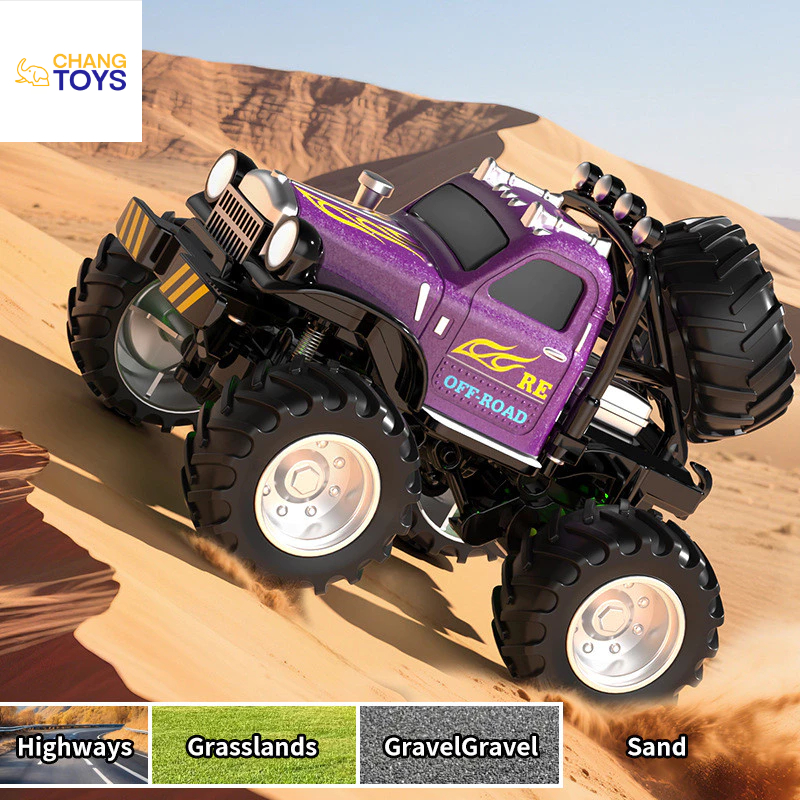 Bigfoot mini off-road RC รถบังคับวิทยุบังคับไต่เขาแบบมินิอัลลอยด์ รถบรรทุกมอนสเตอร์ รถบรรทุกสั้น รถแข่ง ของเล่นเด็ก