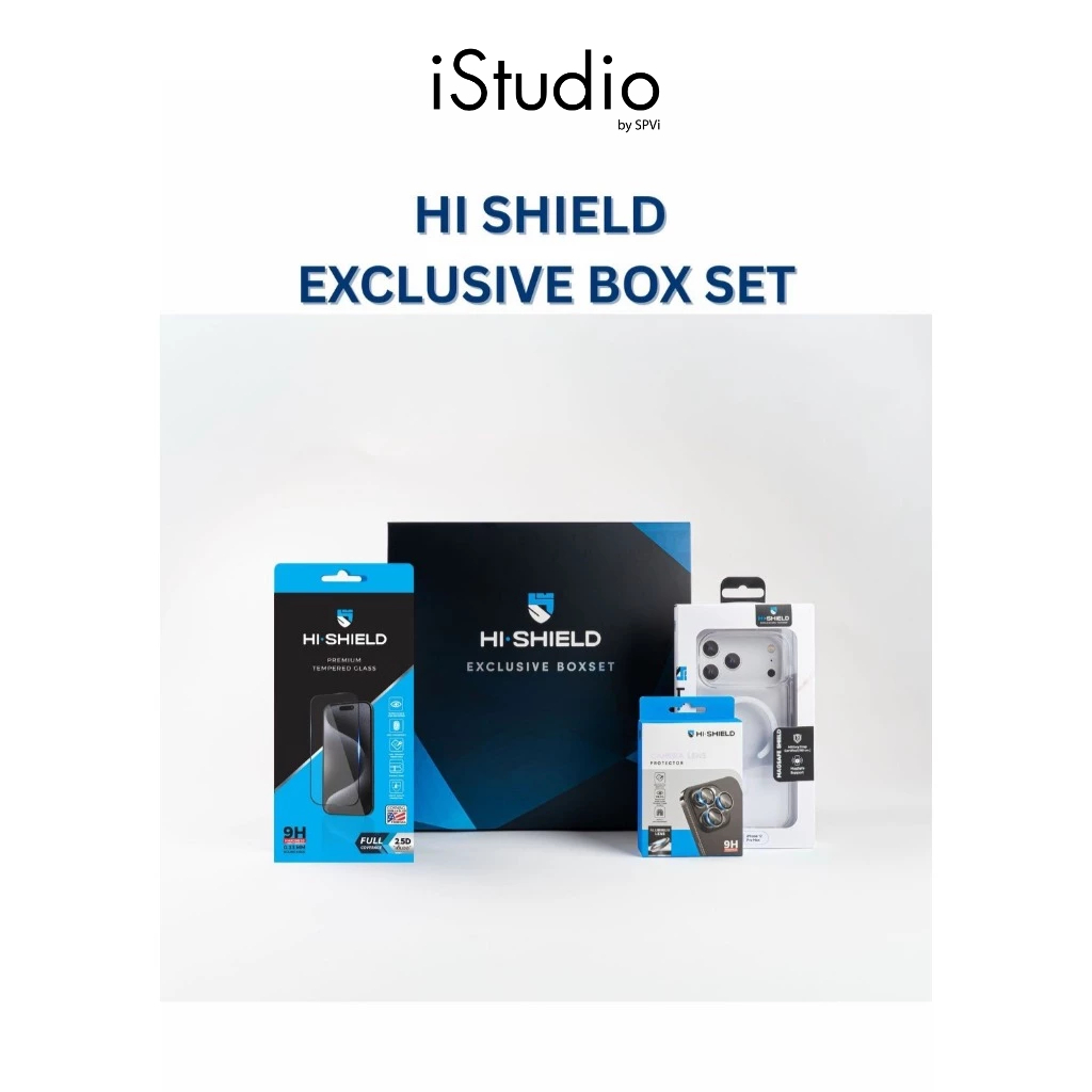 Hi-Shield BOXSET11 (FILM / LENS  /CASE MAGSAFE) สำหรับ iPhone 17 / Air / 17 Pro / 17 Pro Max