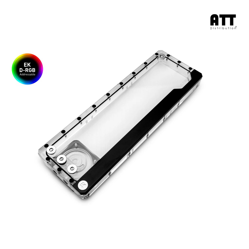 EK- Quantum Kinetic FLT 360 D5DDC Body D-RGB - Plexi (include pump)