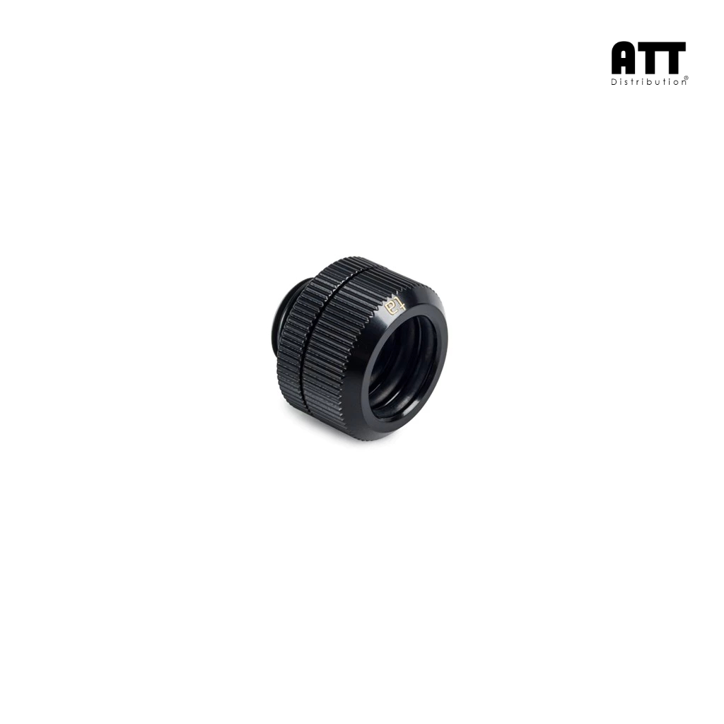 (2 PCS) Bitspower Dual O-Ring G1/4" Tighten Fitting For Hard Tubing OD14MM (Matt Black)