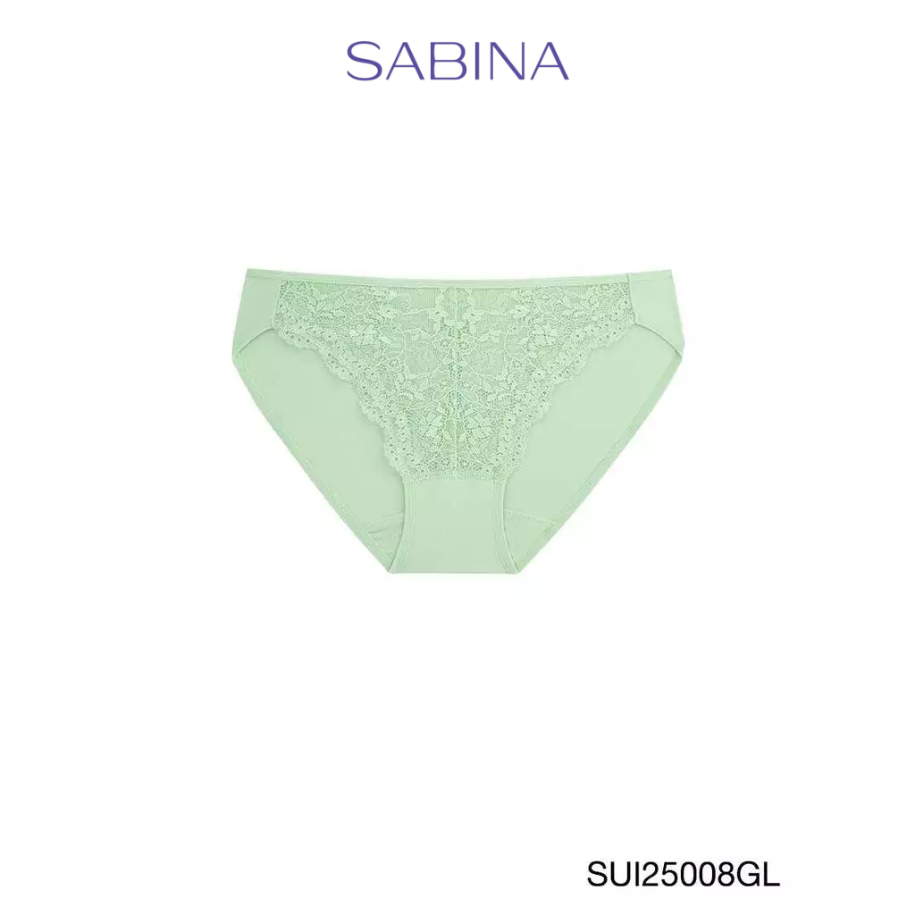 Sabina Modern V  กางเกงในทรงบิกินี่ รหัส SUI25008GL - สีเขียวอ่อน