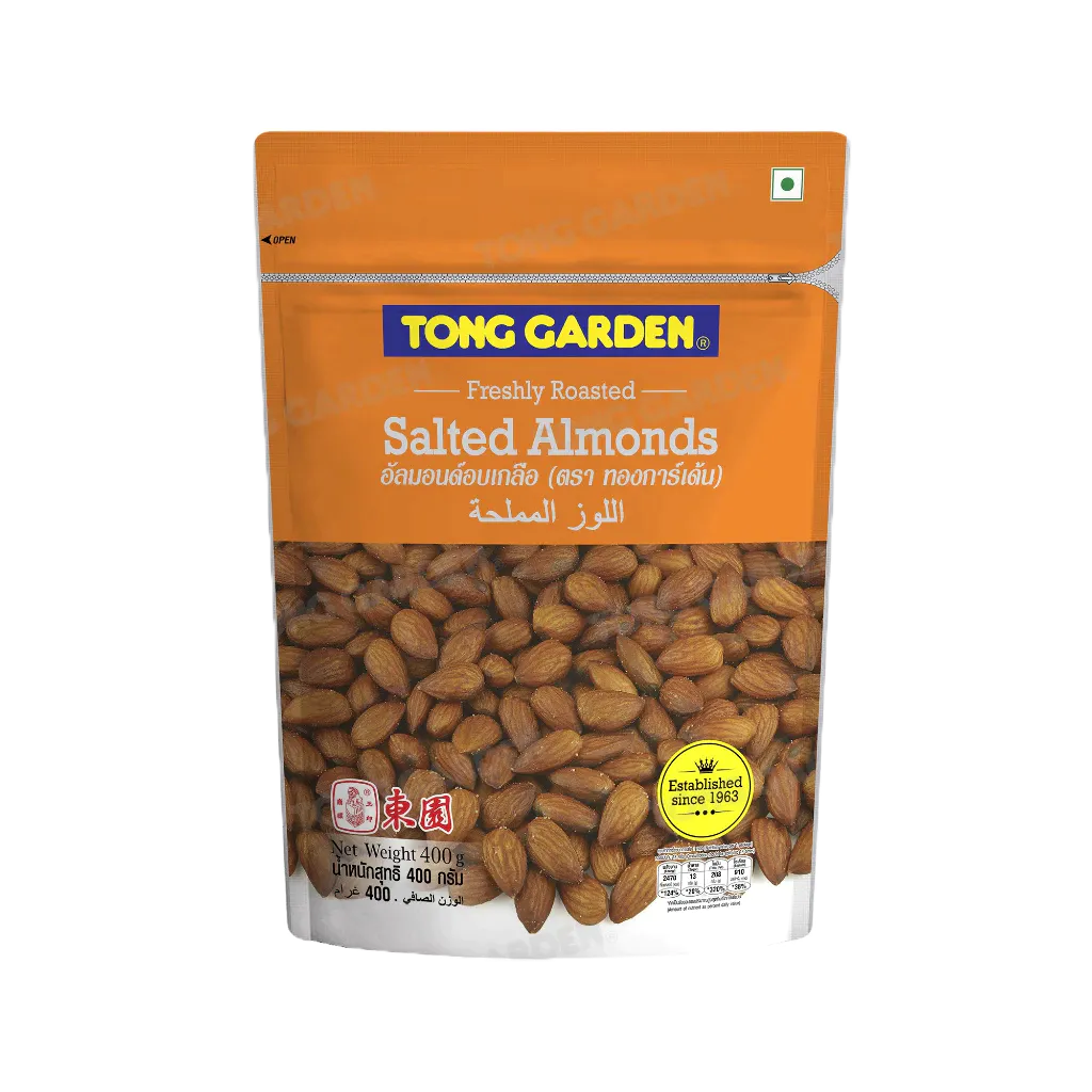 Tonggarden อัลมอนด์อบเกลือ 400 กรัม