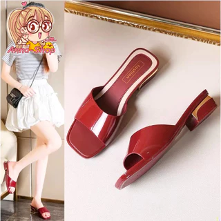 Anna shop รองเท้าแฟชั่น เสริมส้น เรียบหรู ใส่เที่ยวและทำงานได้ แมตทุกลุค รองเท้าผู้หญิงมาใหม่ T385