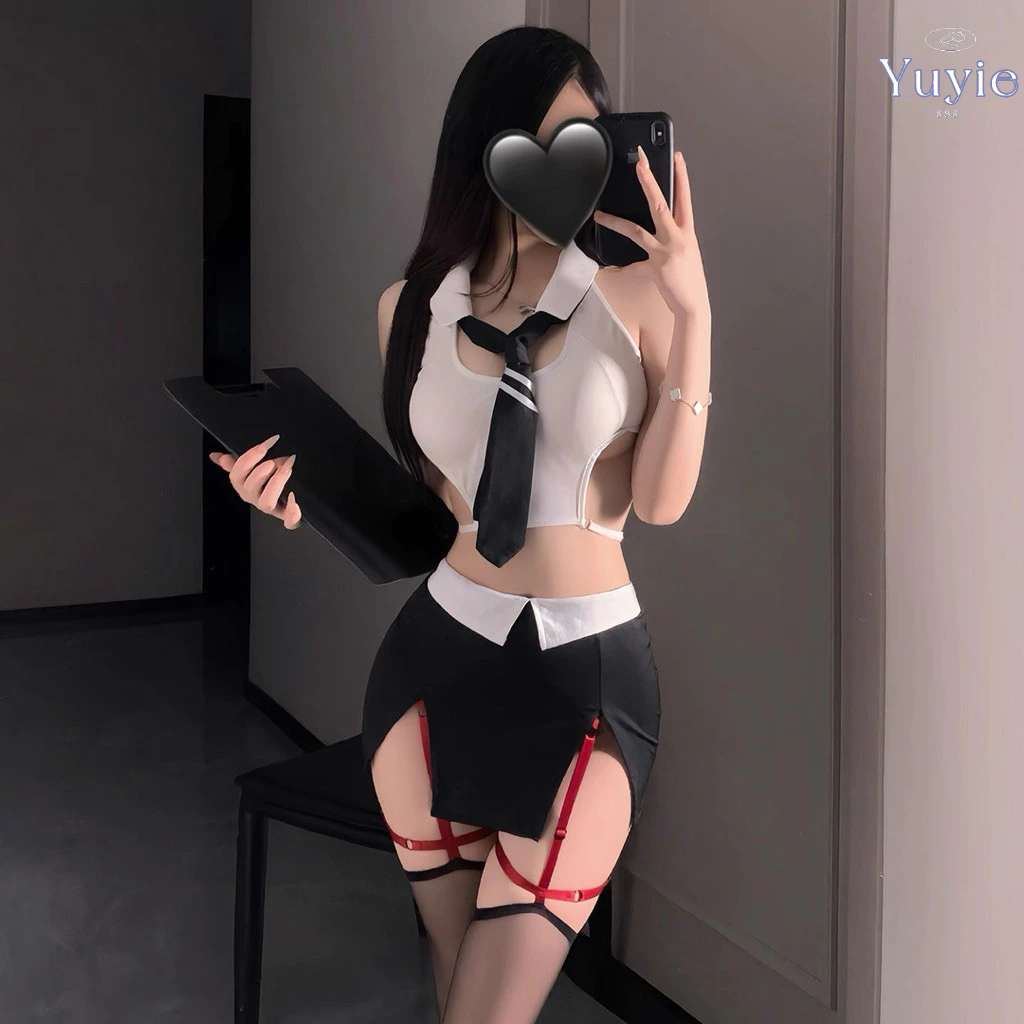 ชุดเลขา ชุดนอนเซ็กซี่ ชุดนอนไม่ได้นอน  ชุดคอสเพลย์ รุ่น A662 (Pi) 🏆เกรดพรีเมี่ยมแท้ yuyie888
