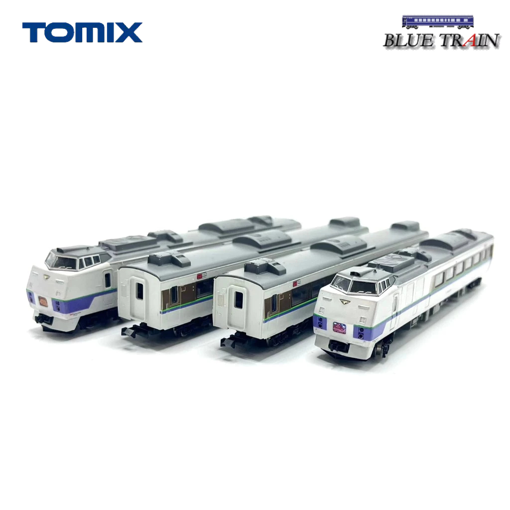 [N] <มือสอง> TOMIX  รถไฟจำลอง N Scale คิฮะ183 Kiha183 キハ183 ตกแต่งเพิ่มเติมเป็นรถไฟไทย
