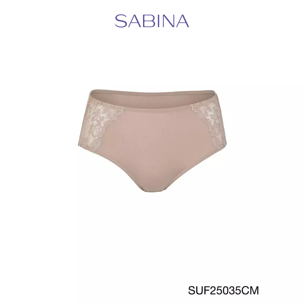 Sabina Forever Young กางเกงในทรงเอวสูงปานกลาง รหัส SUF25035CM - สีช็อคโกแลต