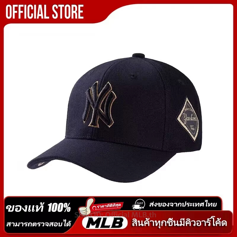 Original หมวกเบสบอลMȏ.̮ȏLȏ.̮ȏB ผู้หญิง ผู้ชาย New York Yankees CAP Baseball จัดส่งให้ฟรี พร้อมจัดส่ง