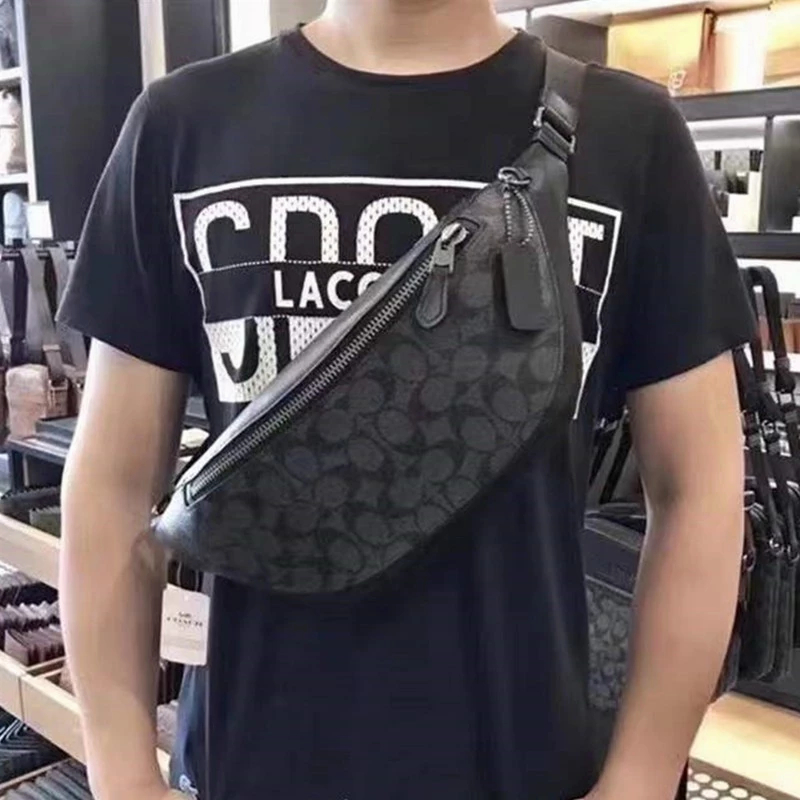 Men Bag F78777 กระเป๋าคาดเอวกระเป๋าสะพายข้าง 95D7J